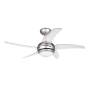 Ventilador de techo orbegozo cp 54132/ 55w/ 5 aspas 112cm/ 3 velocidades