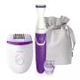 Depiladora philips satinelle essential brp505/00/ 3 accesorios