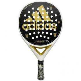 Pala de pádel adidas pala adidas x-treme ltd/ blanca y oro