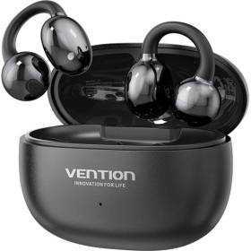 Auriculares deportivos bluetooth vention open ear openbeat echo clip a1 nbwb0 con estuche de carga/ negros