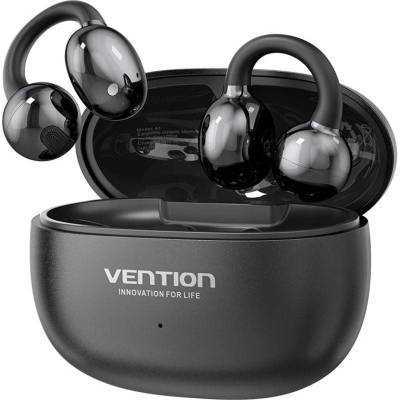 Auriculares deportivos bluetooth vention open ear openbeat echo clip a1 nbwb0 con estuche de carga/ negros