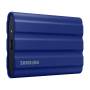 Disco externo ssd samsung portable t7 shield 1tb/ usb 3.2/ azul