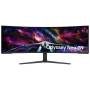 Monitor gaming ultrapanorámico curvo samsung odyssey neo g9 s57cg952nu 57'/ dual uhd/ 1ms/ 240hz/ va/ regulable en altura/