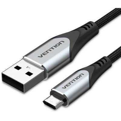 Cable usb 2.0 vention cochg/ usb macho - microusb macho/ 480mbps/ 1.5m/ negro