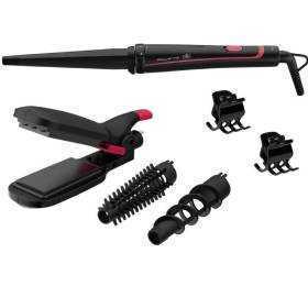 Rizador para el pelo rowenta multistyler cf422lf0/ negro y rosa