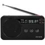 Radio portátil aiwa rs-77pllbk/ con batería/ negra