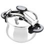 Olla a presión bra new star a185503/ ø24cm/ 8l/ acero inoxidable/ apta para inducción
