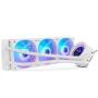 Sistema de refrigeración líquida nox x-360 lcd/ blanco