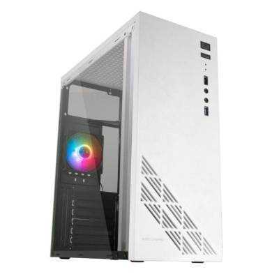 Caja gaming semitorre mars gaming mc100/ blanca