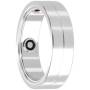 Anillo inteligente maxcom mr100 talla 10/63/ ø20.1mm/ notificaciones/ frecuencia cardíaca/ plata
