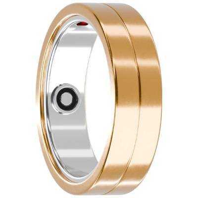 Anillo inteligente maxcom mr100 talla 9/60/ ø19.1mm/ notificaciones/ frecuencia cardíaca/ oro