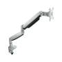 Soporte de mesa para monitor tooq db3032tnr-s/ giratorio/ inclinable/ hasta 9kg