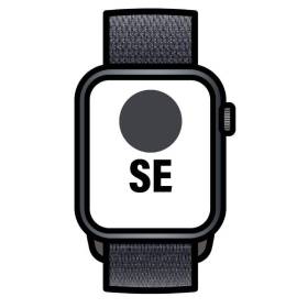 Apple watch se/ gps/ 40mm/ caja de aluminio medianoche/ correa loop deportiva tinta
