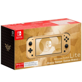 Nintendo switch lite hyrule edition/ 12 meses nintendo switch online