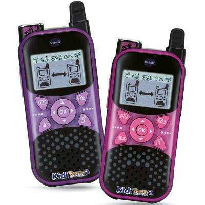 Walkie talkie vtech kiditalkie explorer/ rosa y purpura