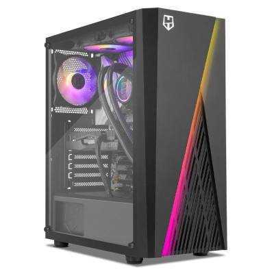 Caja gaming semitorre nox hummer frost