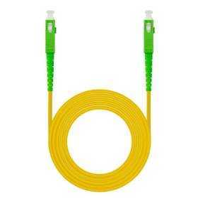 Cable de fibra óptica g657a2 nanocable 10.20.0050/ lszh/ 50m/ amarillo