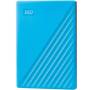Disco externo western digital my passport 4tb/ 2.5'/ usb 3.2/ azul