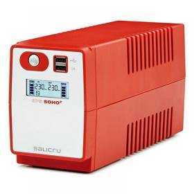 Sai línea interactiva salicru sps 650 soho+/ 650va-360w/ 2 salidas/ formato torre