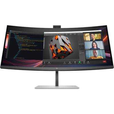 Monitor profesional ultraparonámico curvo hp pro serie 7 34'/ wqhd/ webcam/ multimedia/ regulable en altura/ plata
