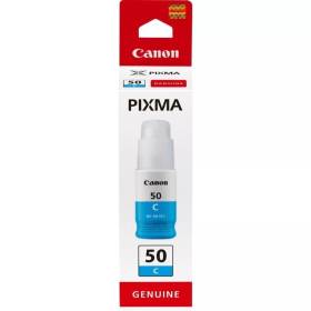 Botella de tinta original canon gi-50/ cian