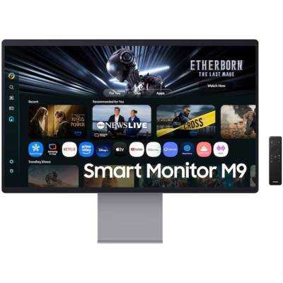 Smart monitor samsung m90f oled s32fm902su 32'/ 4k/ oled/ smart tv/ multimedia/ gris