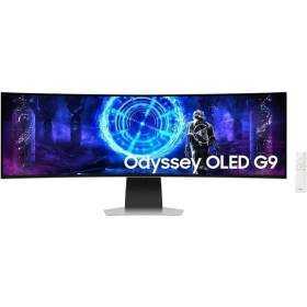 Monitor gaming ultrapanorámico curvo samsung odyssey oled g9 s49dg954su 49'/ dual qhd/ 0.03ms/ 240hz/ oled/ multimedia/