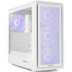 Caja gaming semitorre nox hummer aero/ blanca
