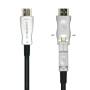 Cable HDMI 2.0 AOC 4K Desmontable Aisens A148-0514/ HDMI Macho / D Macho - HDMI Macho/ 50m/ Negro
