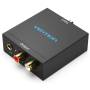 Convertidor de Audio Vention BDFB0/ Entrada Toslink y RCA/ Salida 2x RCA