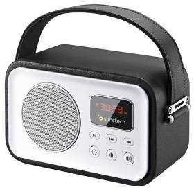 Radio Portátil Sunstech RPBT450/ a Pilas/ Negra