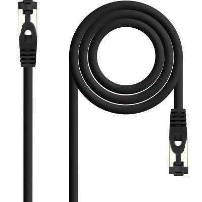 Cable de Red RJ45 SSTP Nanocable 10.20.2000-BK Cat.8.1/ 50cm/ Negro