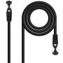 Cable de Red RJ45 SSTP Nanocable 10.20.2005-BK Cat.8.1/ 3m/ Negro