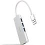 Hub USB 3.0 Nanocable 10.16.4602/ 4xUSB/ Gris