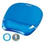 Alfombrilla Ergonómica Fellowes 9114120/ 15 x 20 x 230mm/ Azul