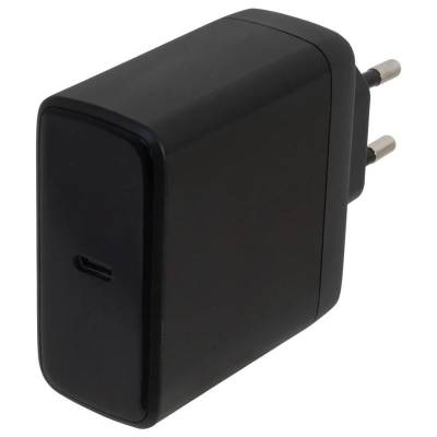 Cargador de Pared GaN Fonestar POWER-C-100/ 1xUSB Tipo-C/ 100W/ Negro