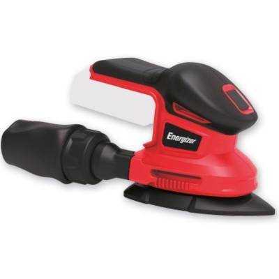 Lijadora Triangular Energizer 3SD05/ 385W/ Incluye 10 Lijas/ Sin Batería ni Cargador