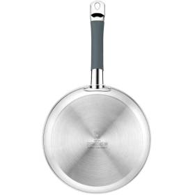 Sartén Bra Master A451420/ 20cm/ Acero inoxidable/ Apta para Inducción