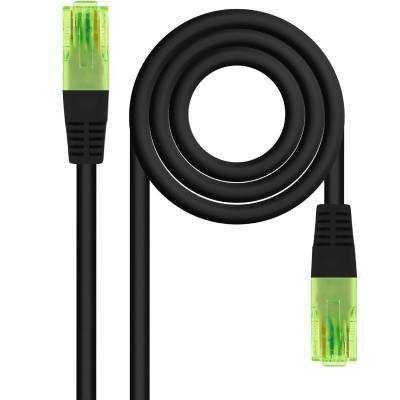 Cable de Red RJ45 UTP Nanocable 10.20.1407-BK Cat.6/ 7m/ Negro