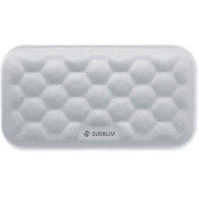 Reposamuñecas Subblim Ergo AirPadding/ Plateado
