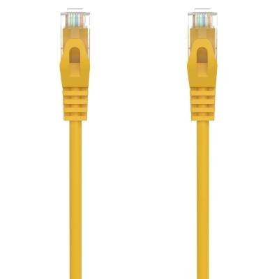 Cable de Red RJ45 AWG24 UTP Aisens A145-0563 Cat.6A/ LSZH/ 25cm/ Amarillo