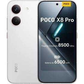 Smartphone Xiaomi POCO X8 Pro 12GB/ 512GB/ 6.59'/ 5G/ Blanco