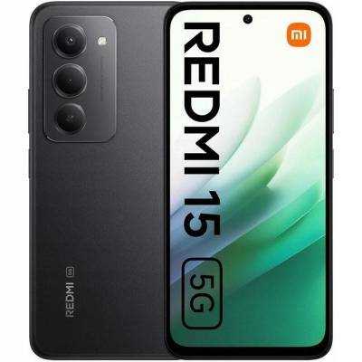 Smartphone Xiaomi Redmi 15 4GB/ 128GB/ 6.9'/ 5G/ Negro
