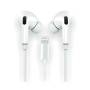 Auriculares Intrauditivos Tech One Tech earTECH HOP TEC1202/ con Micrófono/ Lightning/ Blancos