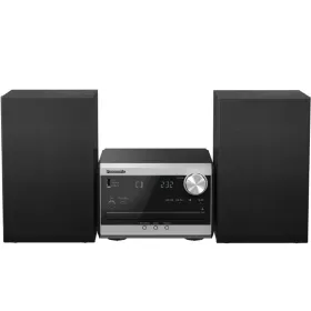 Microcadena con bluetooth Panasonic SC-PM270/ 40W/ Negro y Plata