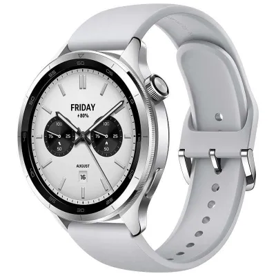 Smartwatch Xiaomi Watch S4/ Notificaciones/ Frecuencia Cardíaca/ GPS/ Plata