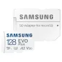 Tarjeta de Memoria Samsung EVO Plus 2023 128GB microSD XC con Adaptador/ Clase 10/ 160MBs
