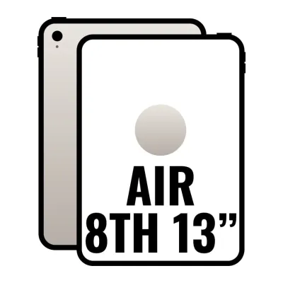 Apple iPad Air 13' 8th Wi-Fi/ M4/ 512GB/ Blanco Estrella