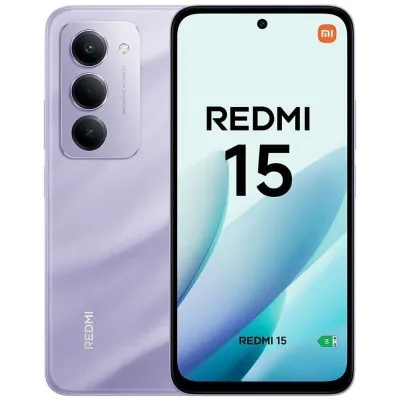 Smartphone Xiaomi Redmi 15 8GB/ 256GB/ 6.9'/ Púrpura
