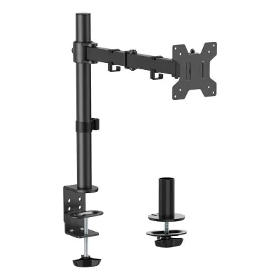Soporte de Mesa para Monitor Aisens DT32TSR-277/ Giratorio/ Inclinable/ hasta 10kg